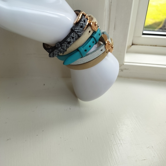 Fossil Bracelet Women's Full Band Leather (5 Piece's) - Picture 9 of 11